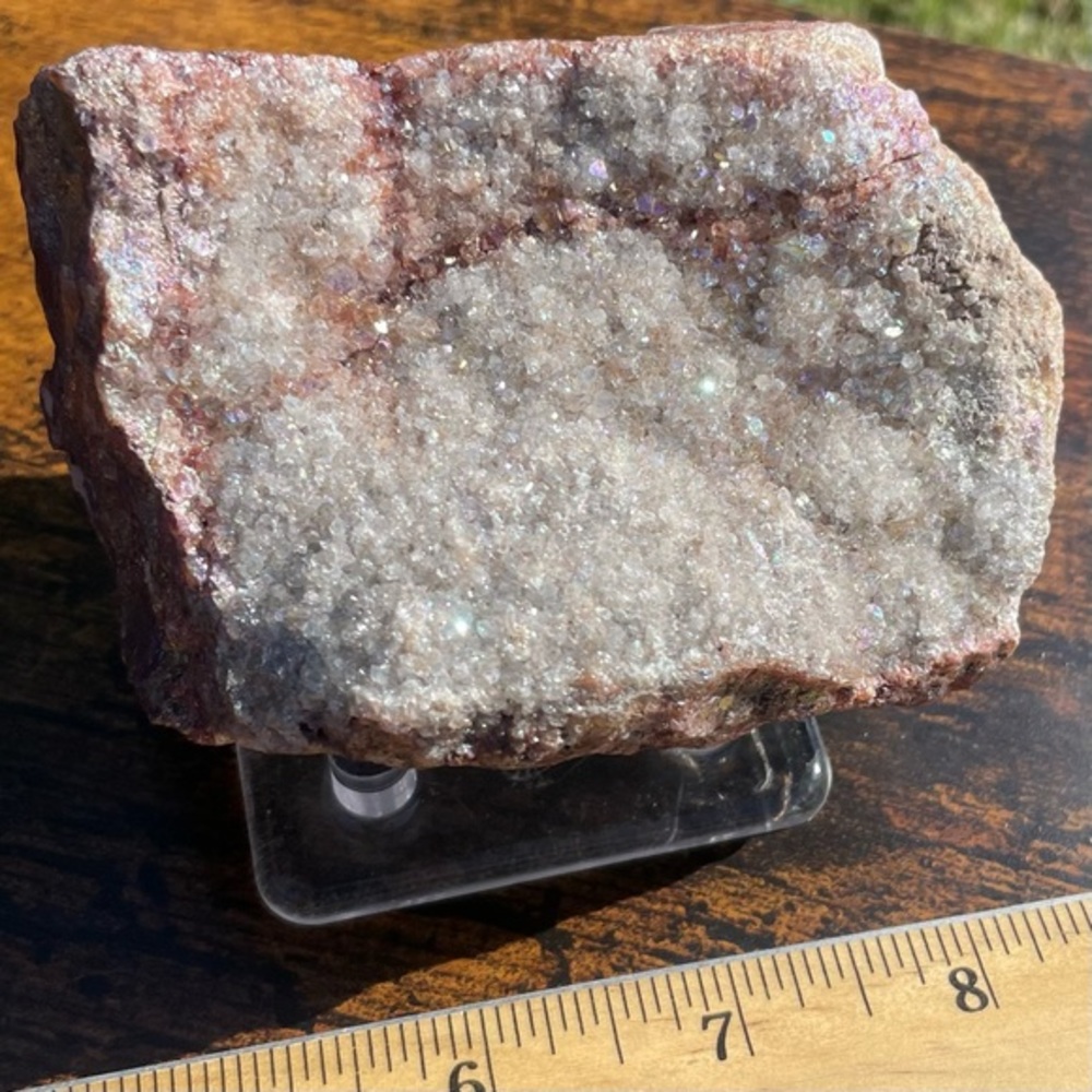 Angel Aura Quartz Crystal 371g